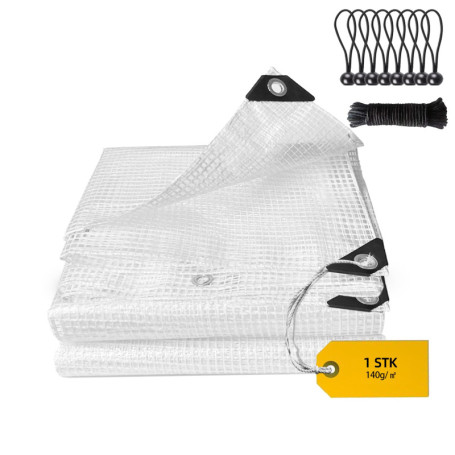 Bâche de Protection Imperméable EPFHR 6x8 m avec Œillets