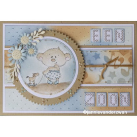 Matrice de Découpe et Tampon Transparent Nellie's Choice - Animal pour Scrapbooking