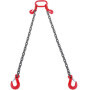 Élingue Chaîne de Levage VEVOR 2 Brins 10 mm x 180 cm - Capacité 5000 kg