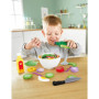 Hape Set de Salade du Potager – Jeu d’Imitation avec Ingrédients à Découper