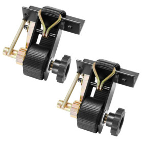 Sangles à Cliquet VEVOR pour Galerie de Toit - Lot de 2, 38,1 mm x 2,25 m