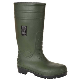 Bottes de sécurité Wellington S5 Portwest - Vert - Taille 45
