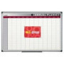 Tableau Blanc Magnétique Bi-Office 90 x 60 cm - Planificateur Annuel Pratique