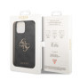 Coque Rigide Guess pour iPhone 14 Pro Max - Protection Élégante en Gris