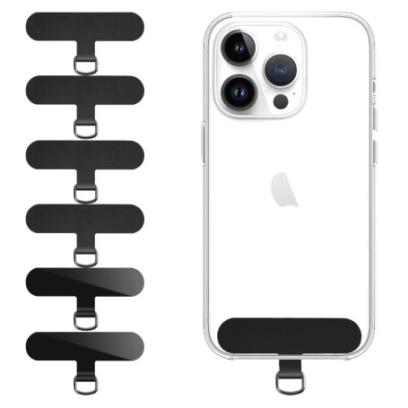 Qyoocom Lanière Universelle pour Téléphone Portable - Lot de 6 Attaches Pratiques