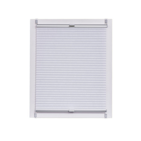 Store Plissé Nid d'Abeille Occultant Argent 110x150 cm - Sunlines