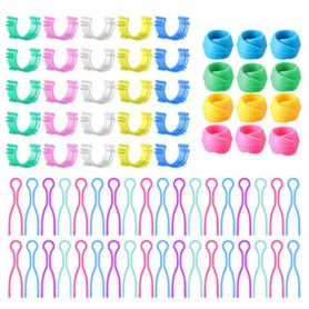 100 Pinces à Canette Colorées pour Couture - Accessoires Pratiques pour Bobines