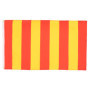 Drapeau AZ FLAG Bandes Rouges et Jaunes 150x90 cm en Polyester