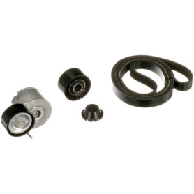 Kit de courroies trapézoïdales GATES K026PK1708 en caoutchouc