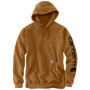 Hoodie Carhartt Midweight à Capuche pour Homme - Marron XS
