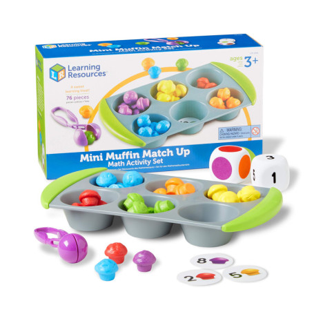Jeu d'association Mini Muffins - Apprentissage ludique pour enfants