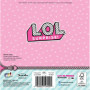 Carte d'anniversaire vierge L.O.L. Surprise! avec paillettes