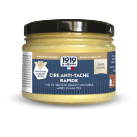 Cire pour Bois en Pâte Mauler - Teinte Naturelle 0,5L pour Meubles et Parquets