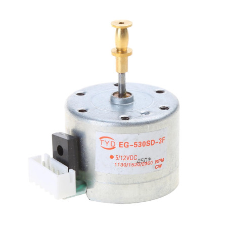 Moteur réglable NOPOXA EG530SD-3F pour tourne-disque 12V