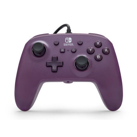 Manette Filaire Améliorée PowerA pour Nintendo Switch - Violet Cosmique