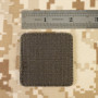 Écusson Morale en PVC Noir LEGEEON - Patch Résistant et Flexible