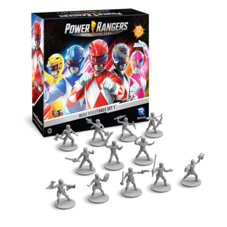 Ensemble de Miniatures Power Rangers RPG - Personnages Personnalisables