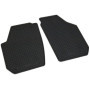 Tapis de Sol en Caoutchouc Noir pour Skoda Roomster et Fabia - Set de 2