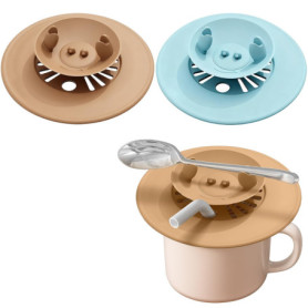 Couvercles en Silicone Multicolores pour Tasses - Lot de 2 Anti-poussière