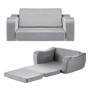 Canapé Pliable 2-en-1 pour Enfants - Sofa Moelleux et Chaise Longue