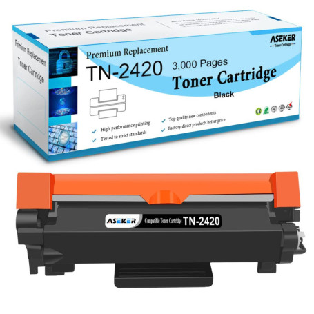 Toner Compatible TN-2420 pour Imprimantes Brother - Haute Capacité