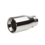 Embout d'Échappement Rond Inox Simoni Racing - Ø103mm, Longueur 200mm