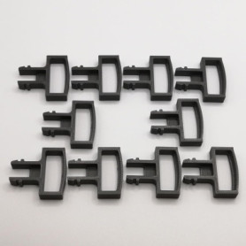 Lot de 10 étriers d'embrayage pour modélisme ferroviaire - Compatible LGB voie G