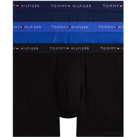 Lot de 3 Boxers Longs Tommy Hilfiger pour Homme avec Ceinture Logo Multicolore - Taille XL