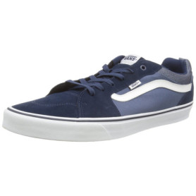 Baskets Vans Filmore Homme en Toile Daim Bleu Vintage Indigo