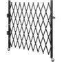 Barrière de Sécurité Pliable VEVOR - 1,24 m H x 1,9 m L, Acier Noir