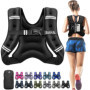 Gilet Lesté Ajustable BAGAIL pour Musculation et Fitness