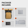 Sac à Dos Photo TARION Rolltop avec Compartiment 16" et Accès Latéral