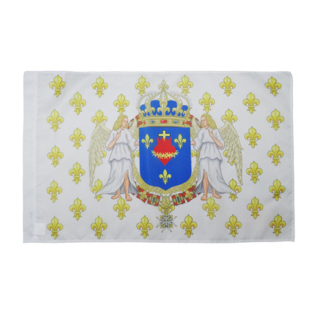 Drapeau Royaliste du Royaume de France - Anges Sacré Cœur 90x60 cm