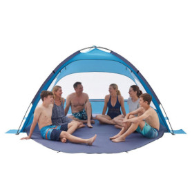 Tente de Plage VEVOR pour 6 Personnes - Abri Anti-UV avec Sac de Transport