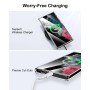 HOOMIL Coque pour Samsung Galaxy S22 Ultra 5G 6,8 Pouces, Anti-Jaunissement Étui Téléphone Transparente, Housse de Protection An