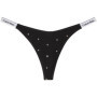 String Thong Femme Calvin Klein Noir Étoilé XL