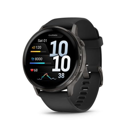 Garmin Venu 4 - Montre GPS Connectée Avancée 45mm avec Écran Ultra-Lumineux