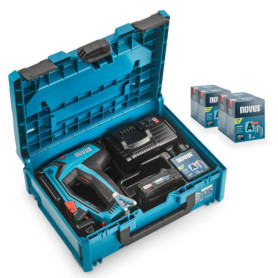Agrafeuse sans fil professionnelle NOVUS TOOLS J-550 avec 25.000 agrafes