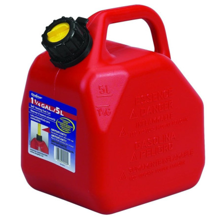 Bidon d'Essence Scepter 5L avec Système de Sécurité