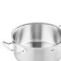 Sautoir Fissler Original-Profi 24 cm en Acier Inoxydable avec Couvercle