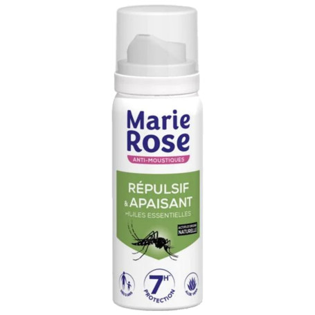 Spray Répulsif Anti-Moustiques Marie Rose - 100mL aux Huiles Essentielles