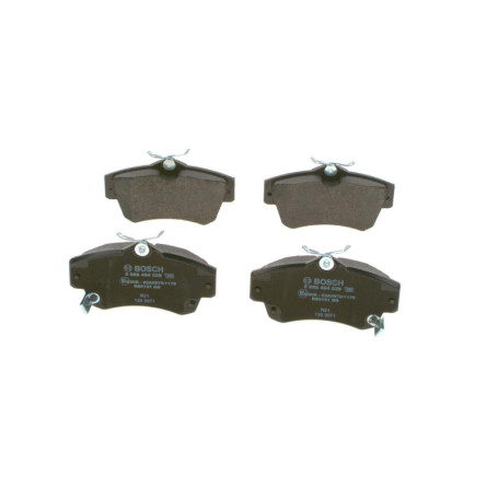 Plaquettes de Frein Avant Bosch BP332 - Jeu de 4 avec Accessoires
