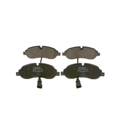 Plaquettes de Frein Avant Bosch BP2019 - Jeu de 4 avec Accessoires