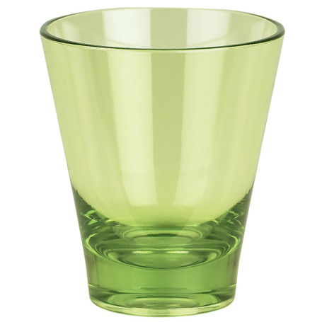 Verre Acrylique Élégant Spirella pour Salle de Bain - Design Moderne Olive