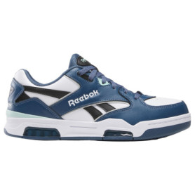 Reebok BB 4500 DMX - Chaussures Haut-Bas en Cuir Blanc et Noir