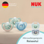 Sucettes NUK First Choice pour Bébé, 0-6 mois, Lot de 2