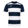 T-shirt de Sport Joma Prorugby II Manches Courtes Bleu Marine/Blanc