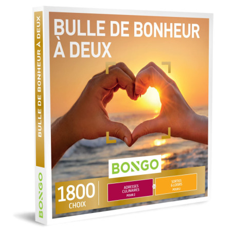 Coffret Cadeau Bongo Bulle de Bonheur à Deux - Moments Romantiques
