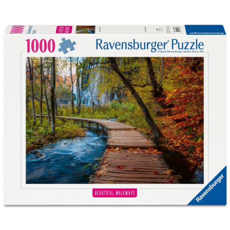 Ravensburger Puzzle 1000 pièces - Chemin Boisé d'Automne
