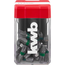 Kwb Mini-Case Set de 25 Embouts Torx T30 avec Boîte de Rangement